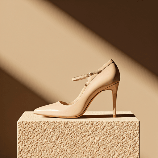 The Blush Strappy Heel