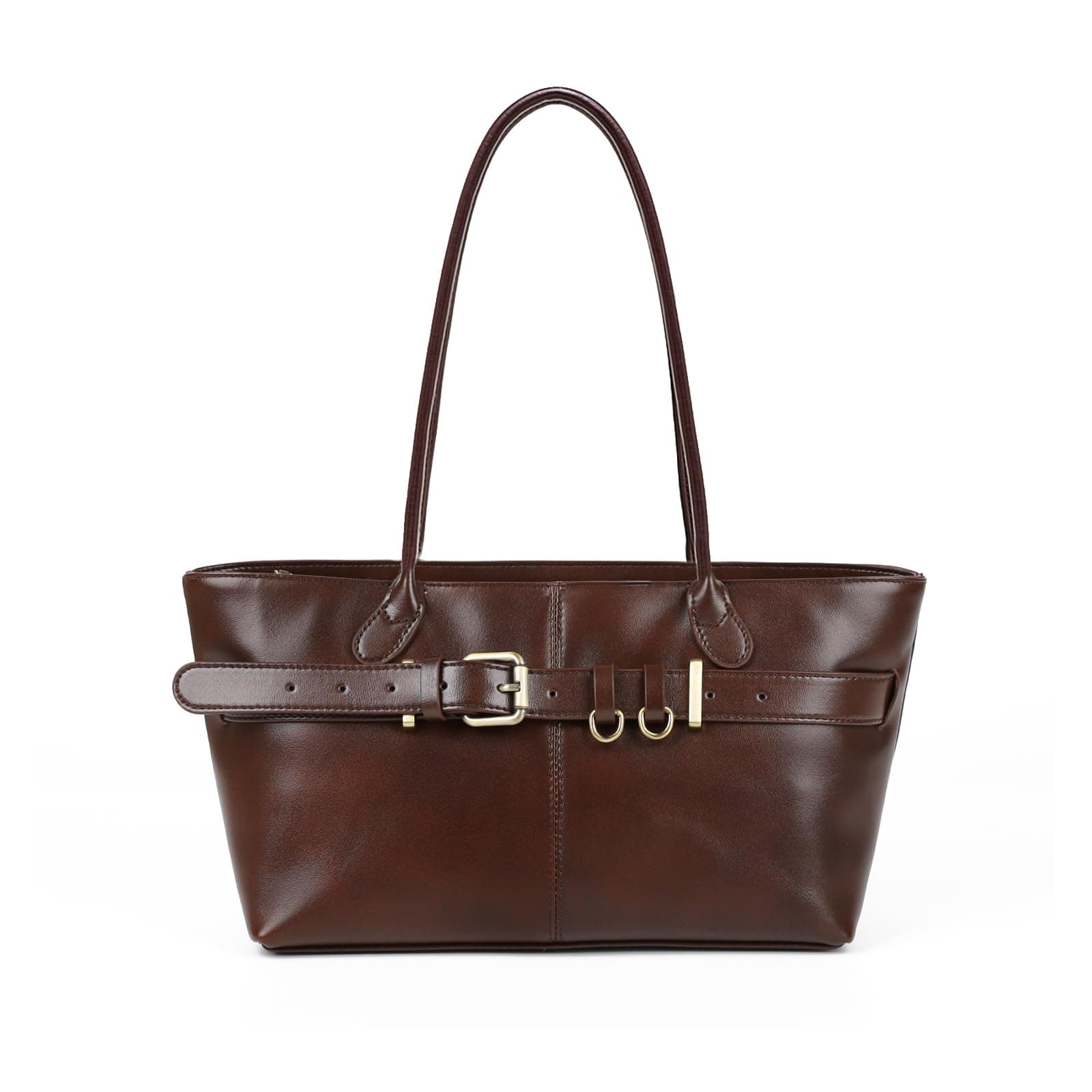 Structured Leather Tote