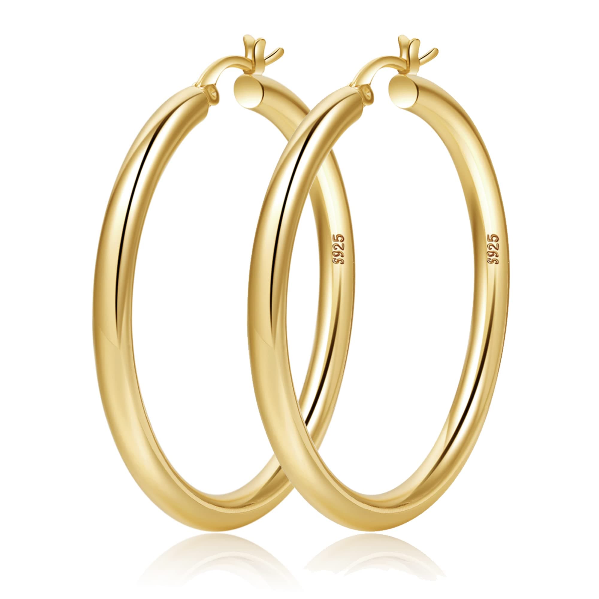 Chunky Gold Hoops
