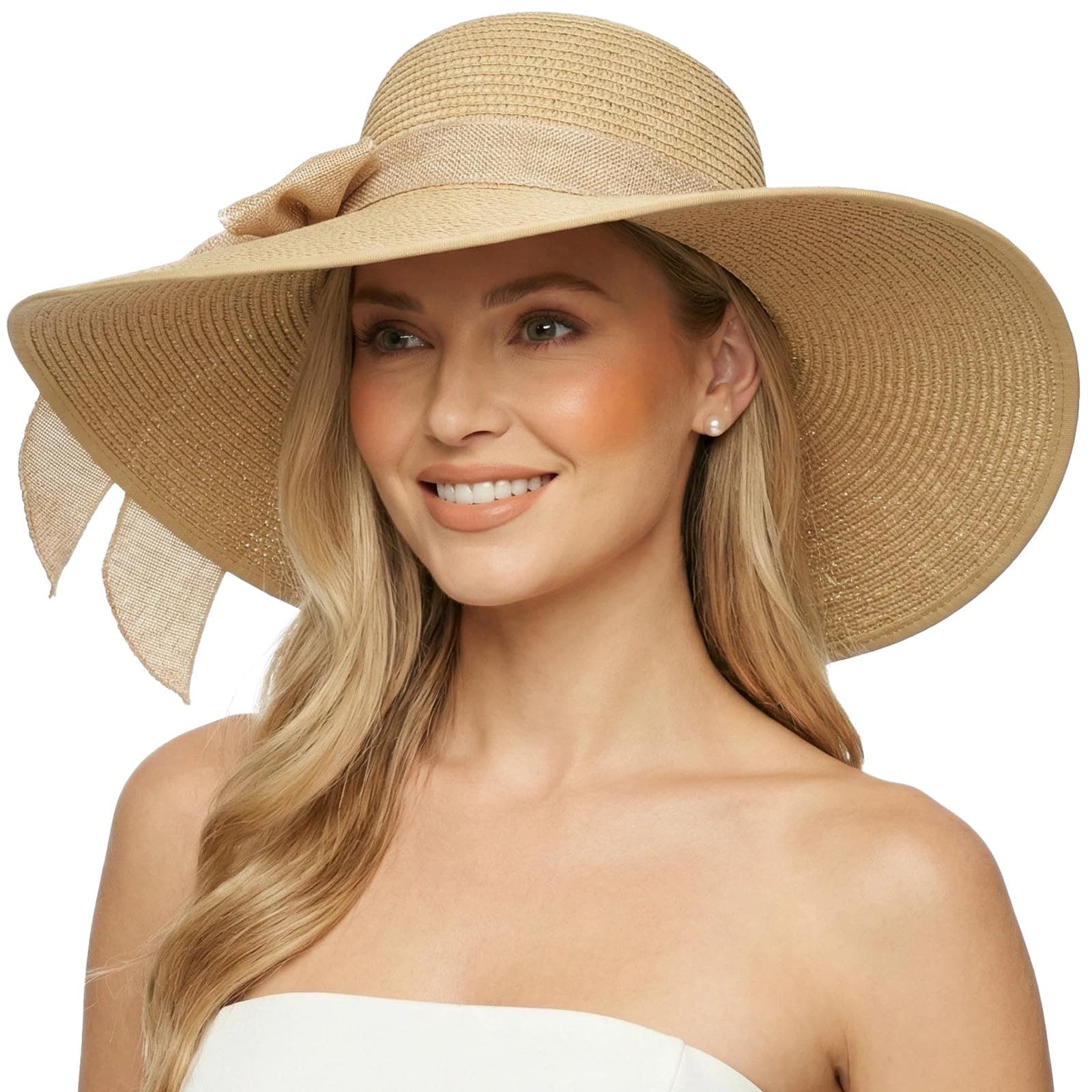 Floppy Straw Sun Hat