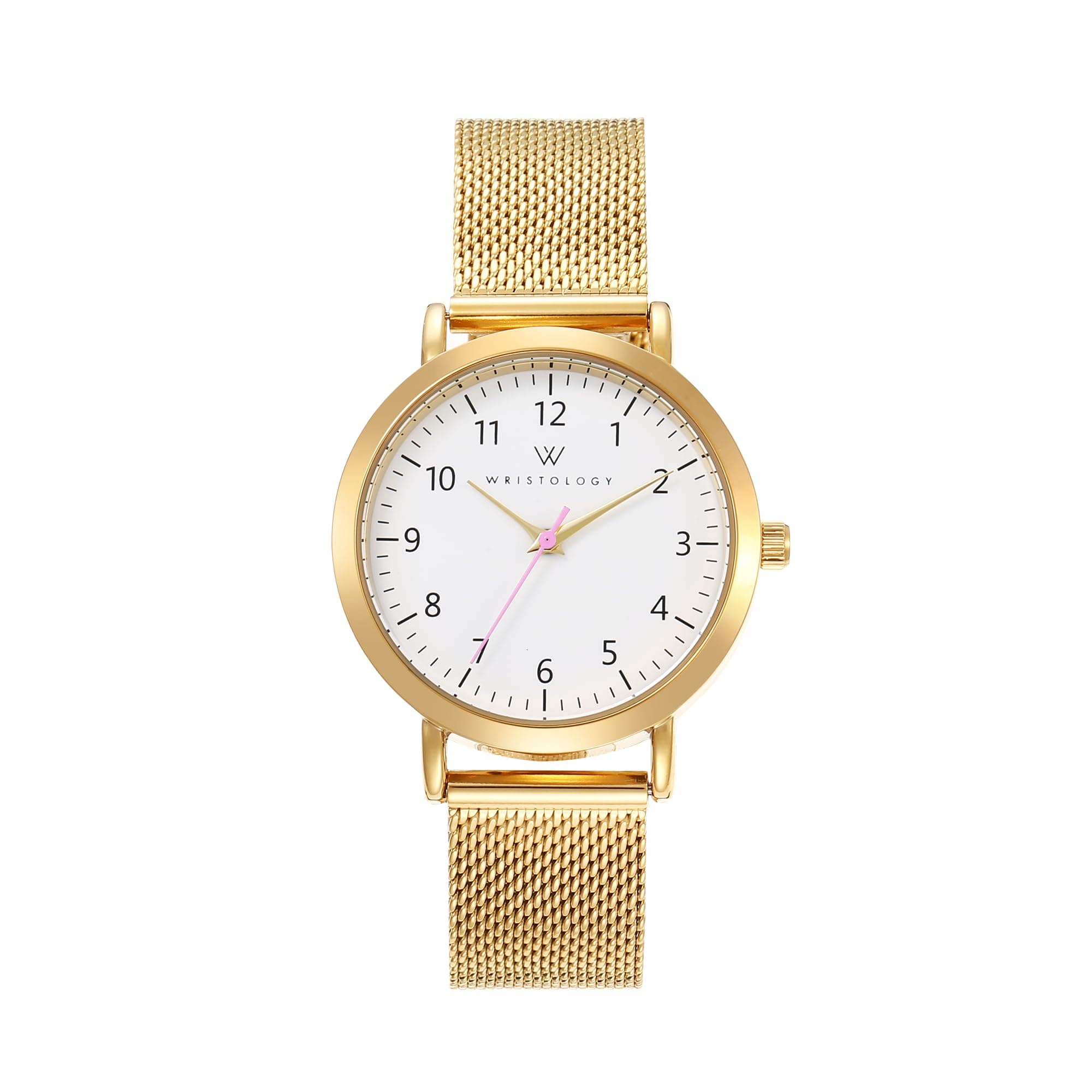 Mesh-Band Gold Watch