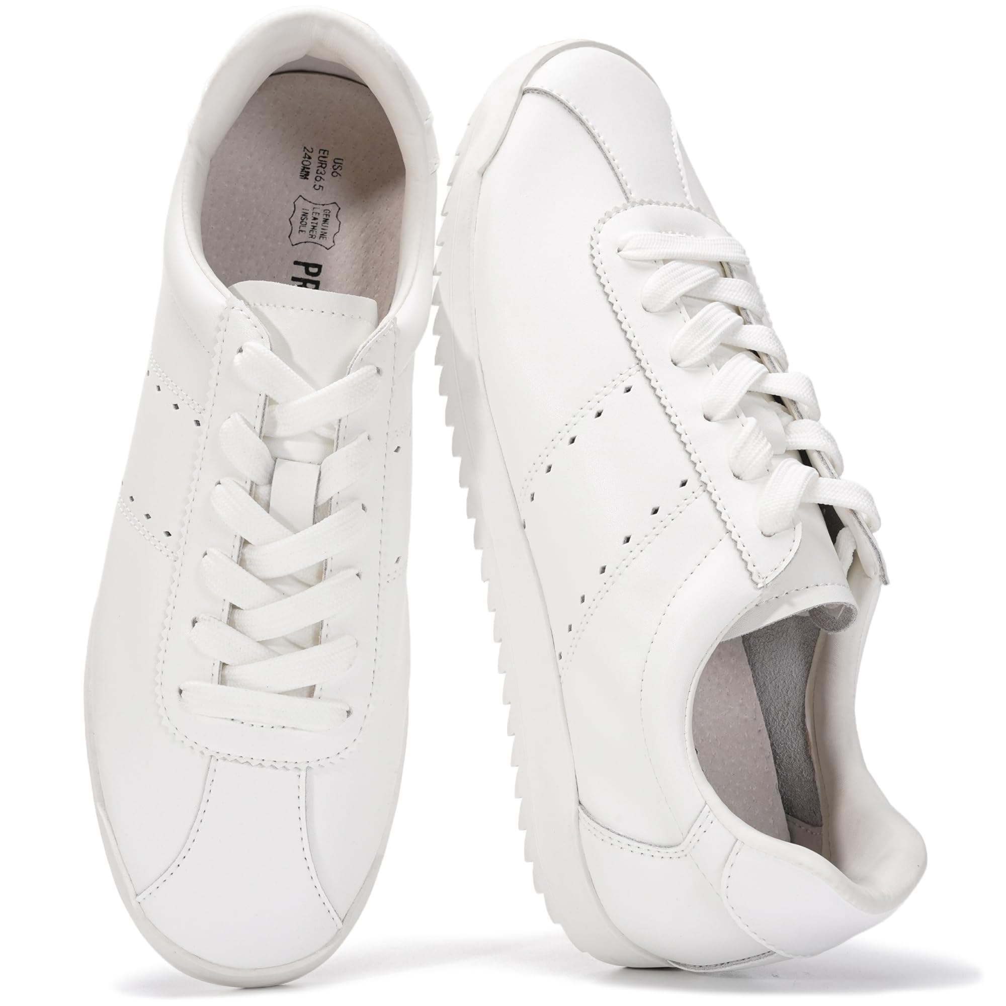 Genuine Leather Sneakers