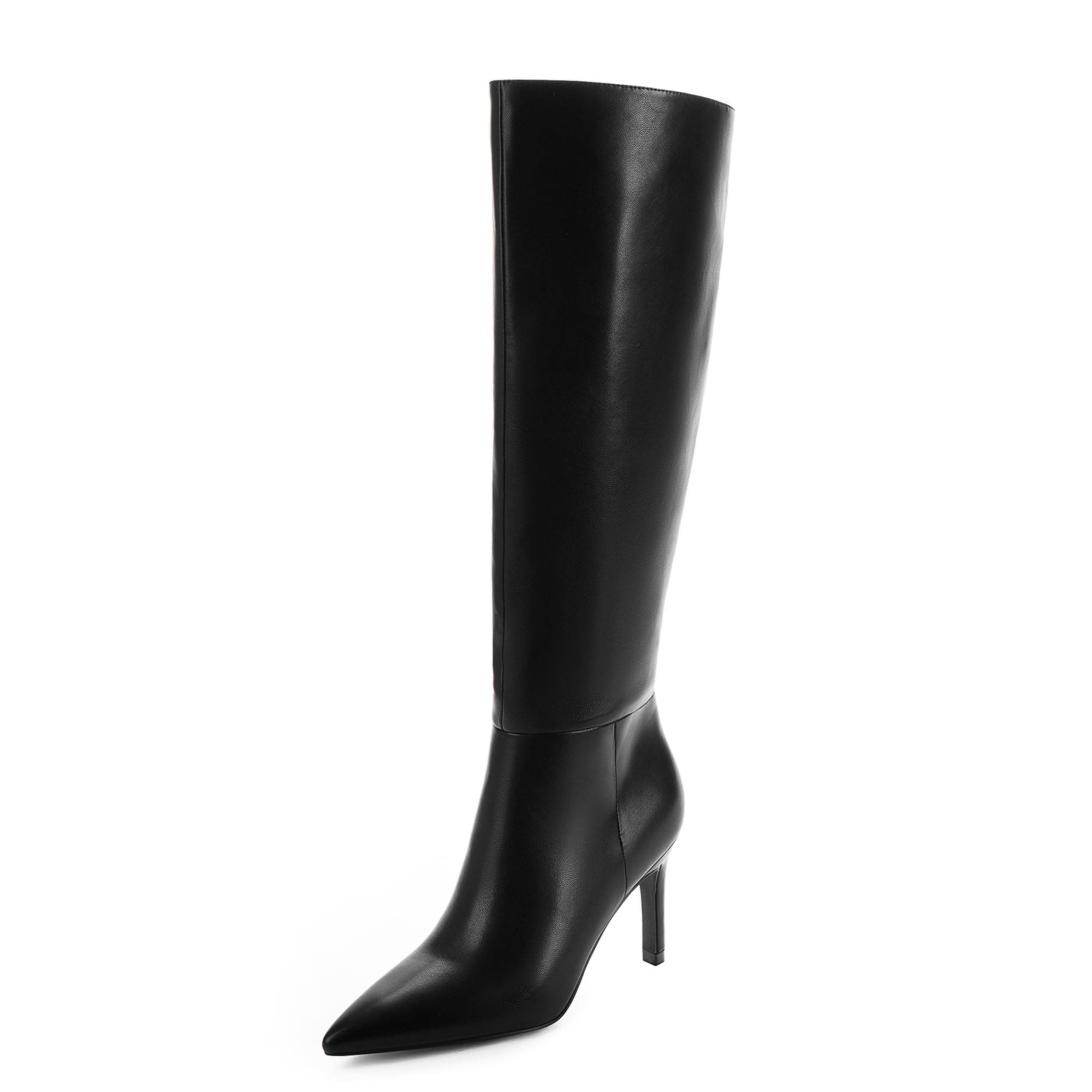Pointed Stiletto Knee Boots