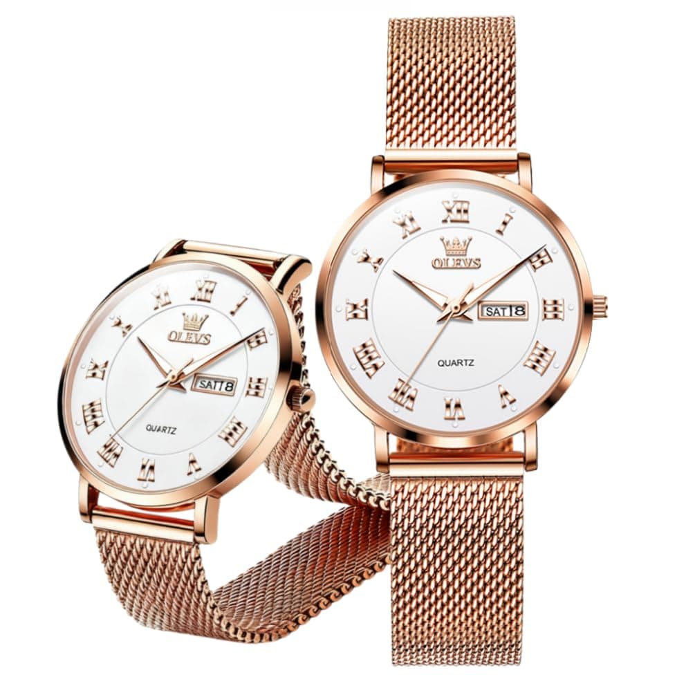 Gold-Plated Dress Watch