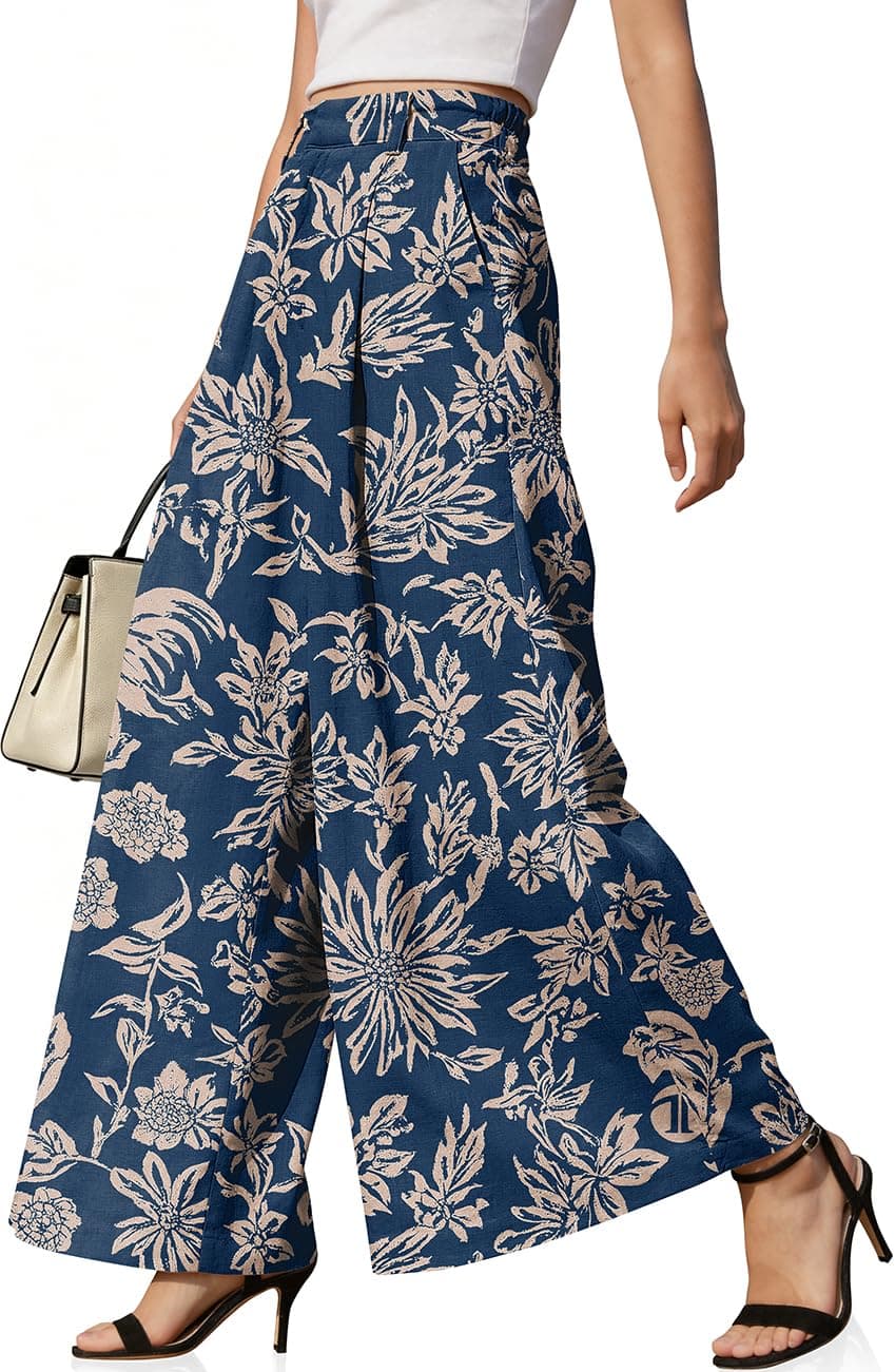 Linen Palazzo Pants